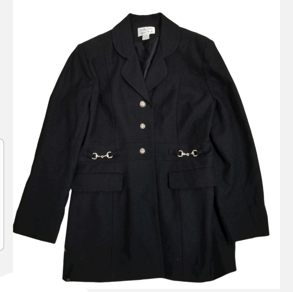 Focus 2000 by Charles Glueck wool jacket